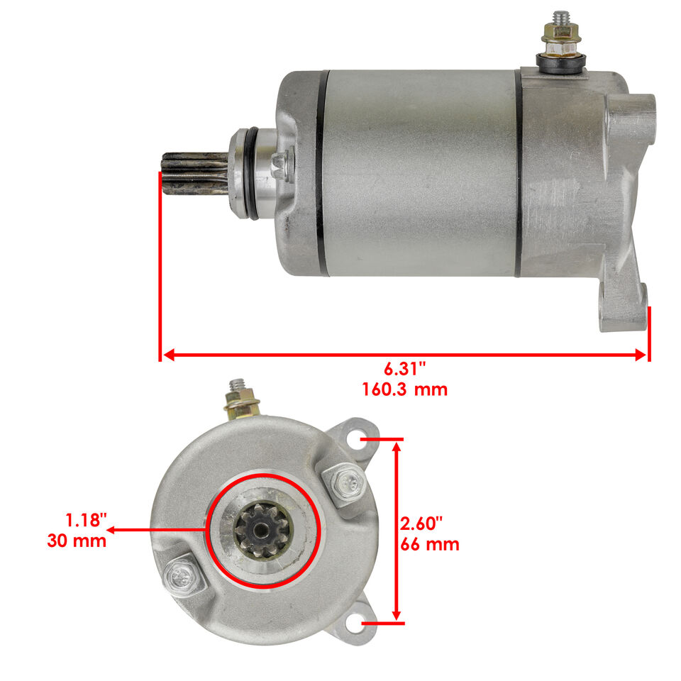 Starter Motor for Polaris Sportsman 500 HO EFI Rse 1996-2012