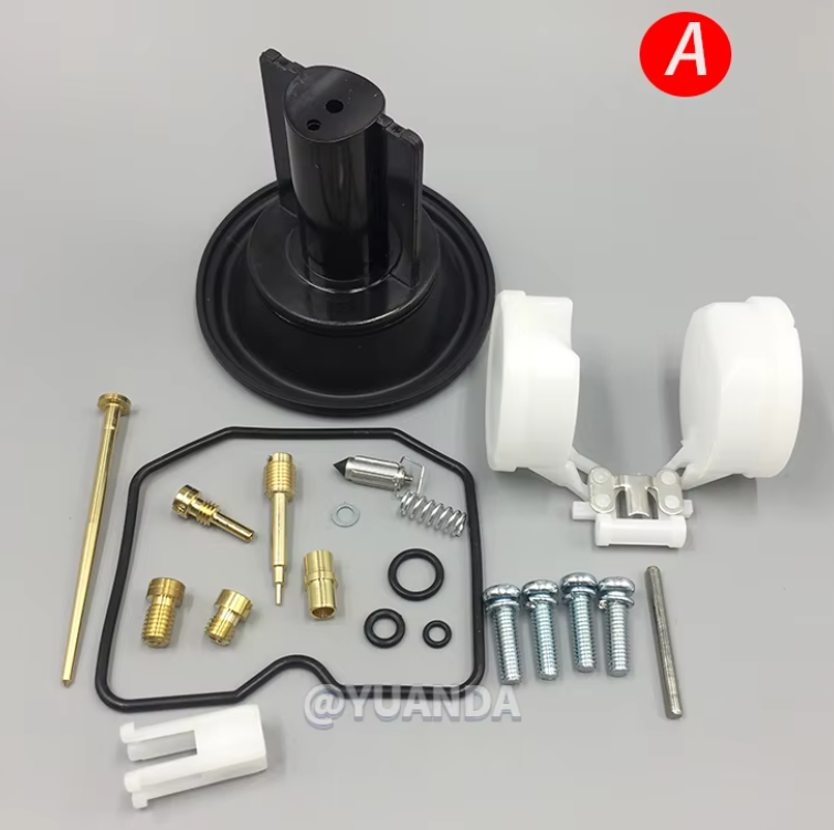 Carburetor Kit WITH FLOATS AND DIAPHRAGM SLIDE for Kawasaki KLF300 Bayou