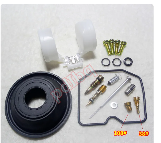 Kawasaki ZZR250 EX250H FULL Carburetor Kit with Diapragm and Float Assy