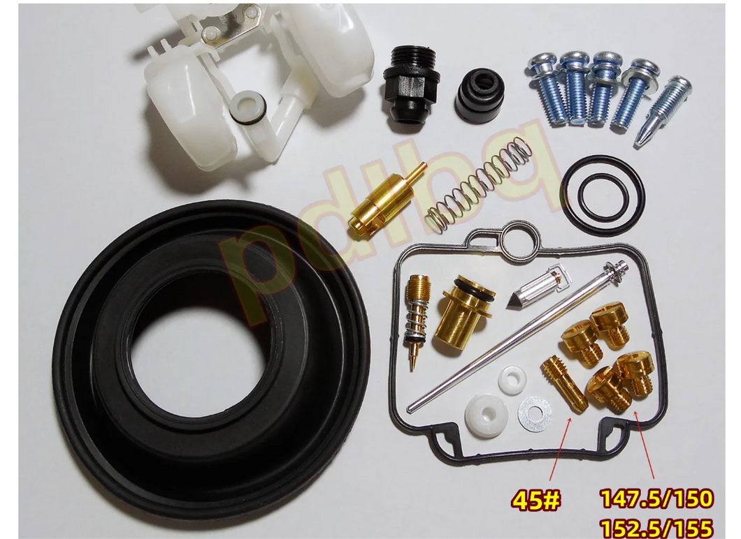 KTM 640 Carburetor Kit With Diaphragm and Float Assy