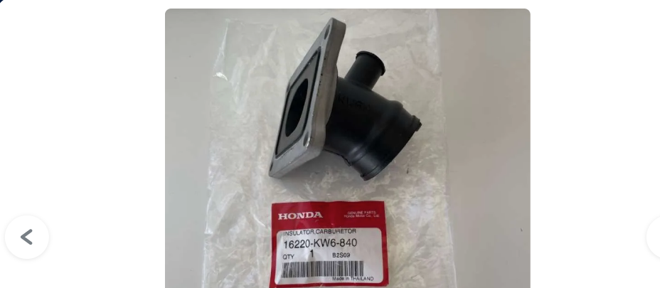 Honda NSR 150 R Intake Manifold Rubber Carburetor 16220-KW6-900