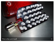 Load image into Gallery viewer, LED Taillight Conversion Kit Yamaha SDR TDR DT
