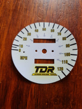 Load image into Gallery viewer, Yamaha TDR250 Gauge Overlay Set Clocks Instruments Tacho Speedo Temp
