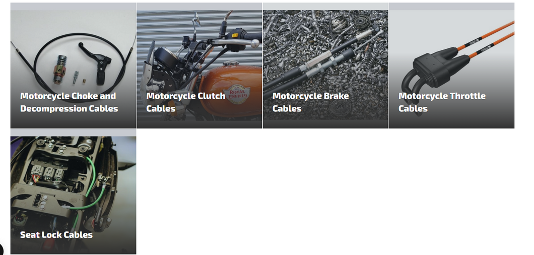 Motorcycle and ATV Cables
