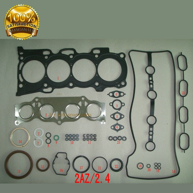 2AZFE Engine Gasket Set TOYOTA CAMRY RAV4 ALPHARD CAMRY ESTIMA