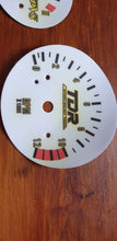 Load image into Gallery viewer, YAMAHA TDR250 SPEEDO TACHO REV COUNTER TEMP GAUGE 3-PIECE OVERLAY KIT
